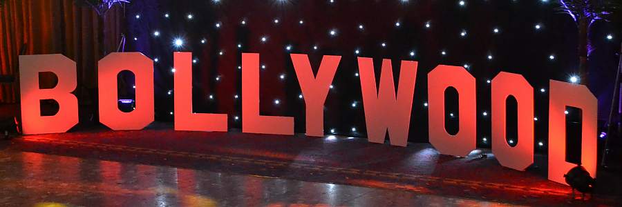 giant bollywood letters